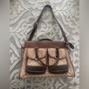 Dooney & Burke Double Pocket Tote
